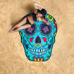 Picture of SUGAR SKULL BEACH TOWEL 122CMX152CM